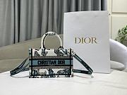 Dior Mini Butterfly Blue Tote Size 21.5 x 13 x 7.5 cm - 1