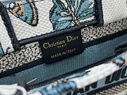 Dior Mini Butterfly Blue Tote Size 21.5 x 13 x 7.5 cm - 3