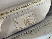Lady Dior Small Bag Butterfly Zodiac White Size 20 x 17 x 8 cm - 5