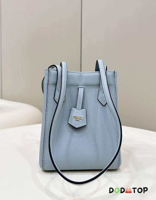 Fendi Origami Mini Bucket Bag in Blue Size 15 x 15 x 19 cm - 1