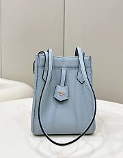 Fendi Origami Mini Bucket Bag in Blue Size 15 x 15 x 19 cm - 1