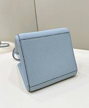 Fendi Origami Mini Bucket Bag in Blue Size 15 x 15 x 19 cm - 3