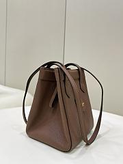 Fendi Origami Mini Bucket Bag in Brown Size 15 x 15 x 19 cm - 2