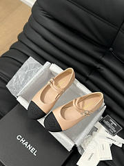 Chanel Mary Janes Beige Shoes - 6