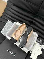 Chanel Mary Janes Beige Shoes - 5