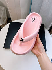 Chanel Slides Pink 01 - 5