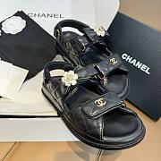 Chanel Sandals Black 01 - 2