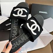 Chanel Slippers Black  - 3