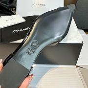 Chanel Pearl Flower Loafers Black - 3
