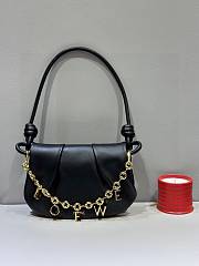 Loewe Paseo Satchel Black Bag Size 25 x 17 x 8 cm - 1