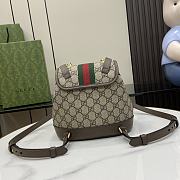 Gucci Ophidia Mini Backpack Brown Size 20.5 x 20 x 12 cm - 6