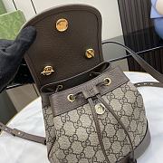 Gucci Ophidia Mini Backpack Brown Size 20.5 x 20 x 12 cm - 2