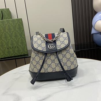 Gucci Ophidia Mini Backpack Blue Size 20.5 x 20 x 12 cm