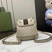Gucci Ophidia Mini Backpack Beige Size 20.5 x 20 x 12 cm - 6