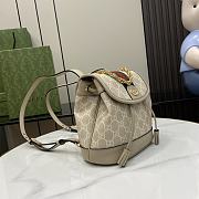 Gucci Ophidia Mini Backpack Beige Size 20.5 x 20 x 12 cm - 4