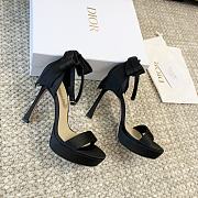 Dior Mlle Dior Heeled Sandal Black 12 cm - 2