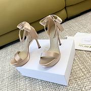 Dior Mlle Dior Heeled Sandal Beige 12 cm - 3
