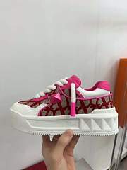 Valentino Pink Sneakers - 4