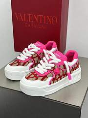 Valentino Pink Sneakers - 3