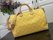 Louis Vuitton Speedy P9 Bandoulière40 Handbag Yellow Size 40 x 26 x 23 cm - 5