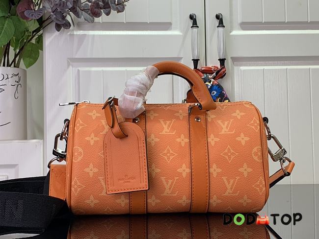 Louis Vuitton Keepall Bandoulière 25 Travel Bag M31044 Orange Size 25 x 15 x 11 cm - 1