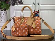 Louis Vuitton Keepall Bandoulière 25 Travel Bag M24443 Orange Size 25 x 15 x 11 cm - 1