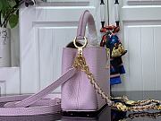 Louis Vuitton Capucines Mini Handbag M23951 Pink Size 21 x 14 x 8 cm - 5