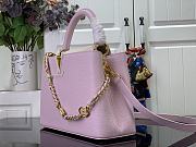 Louis Vuitton Capucines MM Handbag M23950 Pink Size 31.5 x 20 x 11 cm - 3
