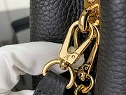 Louis Vuitton Capucines Mini Handbag M23951 Black Size 21 x 14 x 8 cm - 4