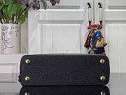 Louis Vuitton Capucines BB Handbag M48865 Black Size 27 x 18 x 9 cm - 3