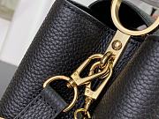 Louis Vuitton Capucines MM Handbag M23950 Black Size 31.5 x 20 x 11 cm - 3