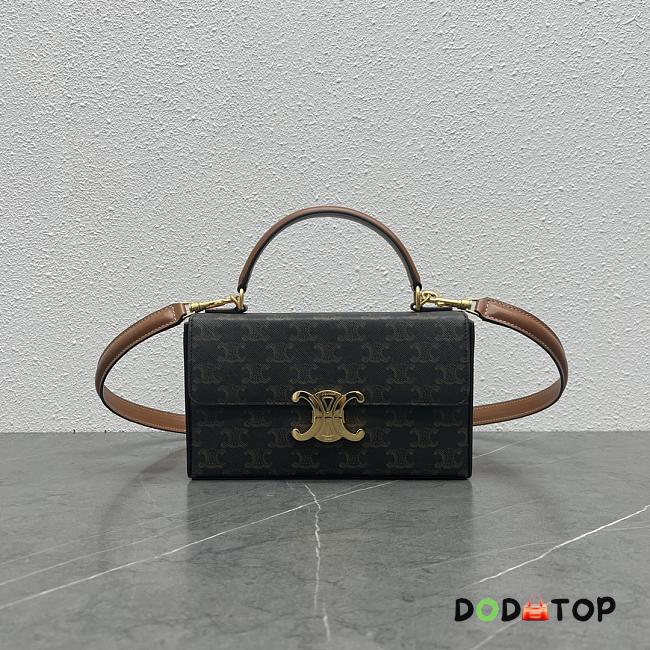 Celine Box Triomphe Bag Size 23 × 5 × 13.5 cm - 1