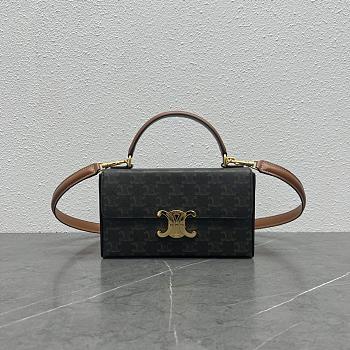 Celine Box Triomphe Bag Size 23 × 5 × 13.5 cm