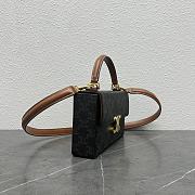 Celine Box Triomphe Bag Size 23 × 5 × 13.5 cm - 5