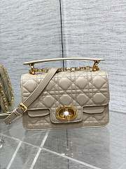 Dior Small Dior Jolie Top Handle Bag Beige Size 22 x 8 x 14 cm - 1