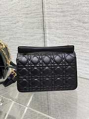 Dior Small Dior Jolie Top Handle Bag Black Size 22 x 8 x 14 cm - 5