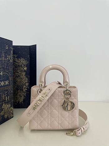 Dior Lady DiorABC Pink Bag Size 20 cm