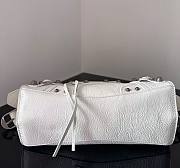 Balenciaga Neo Cagole Xs Handbag White Size 26 x 18 x 11 cm - 4