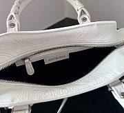 Balenciaga Neo Cagole Xs Handbag White Size 26 x 18 x 11 cm - 3