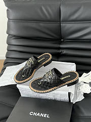 Chanel Sandals Black 02 - 3