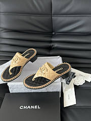Chanel Sandals Beige 02 - 4