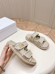 Dior Beige Sandals - 3