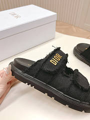 Dior Black Sandals 01 - 3