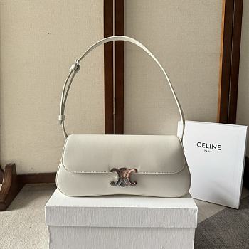 Celine Medium Lola Bag White Size 28 x 12 × 5 cm