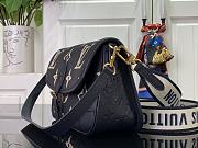 Louis Vuitton Diane Baguette Handbag M47161 Dark Blue Size 24 x 15 x 9 cm - 6
