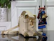 Louis Vuitton Side Trunk PM Handbag M23915 White Size 18 x 12.5 x 8 cm - 4