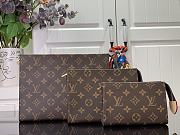 Louis Vuitton Clutch Bag M47195 Presbyopia (three-piece set) Size 25 x 20 x 5.5 cm - 1