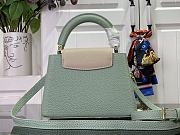 Louis Vuitton Capucines Mini Handbag M23951 Green Size 21 x 14 x 8 cm - 4