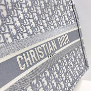 Dior Medium Dior Book Tote Grey Size 36 x 27.5 x 16.5 cm - 2