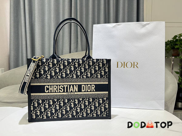 Dior Oblique Book Tote Bag Size 36 × 16 × 27 cm - 1